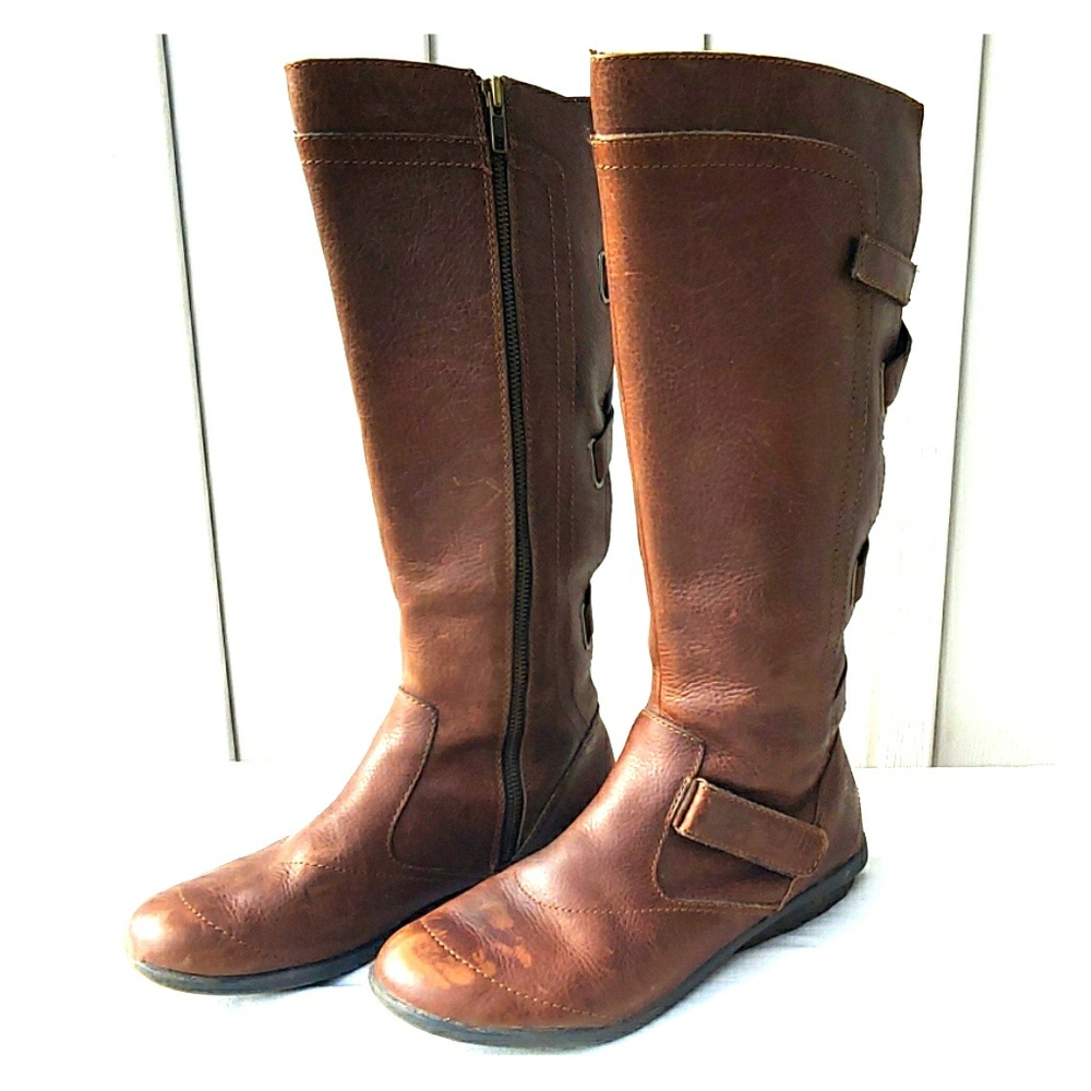 Ruff Hewn Leather Criss-Cross Boots